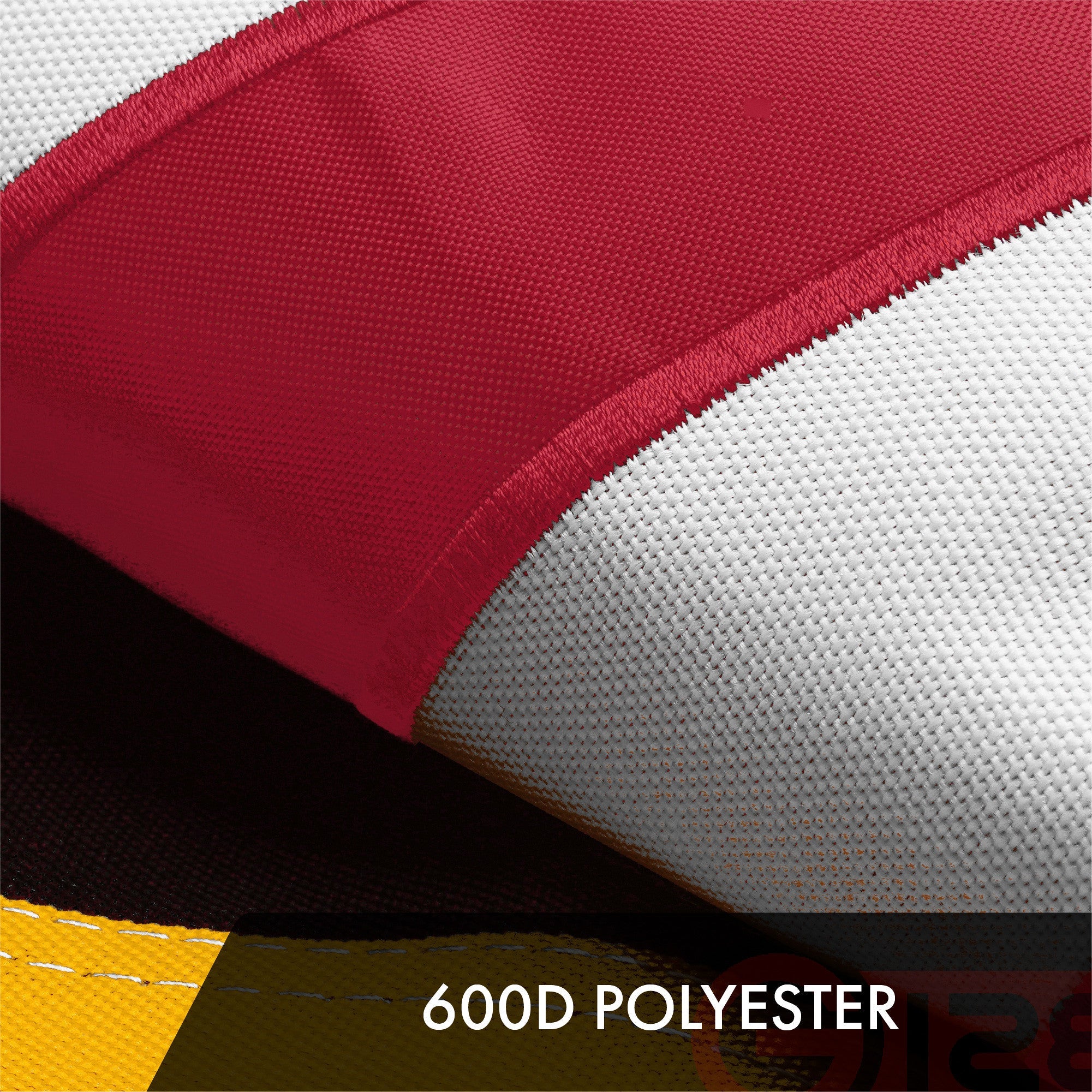 G128 Maryland MD State Flag | 6x10 Ft | ToughWeave Series Embroidered 600D Polyester | Embroidered Design, Indoor/Outdoor, Brass Grommets