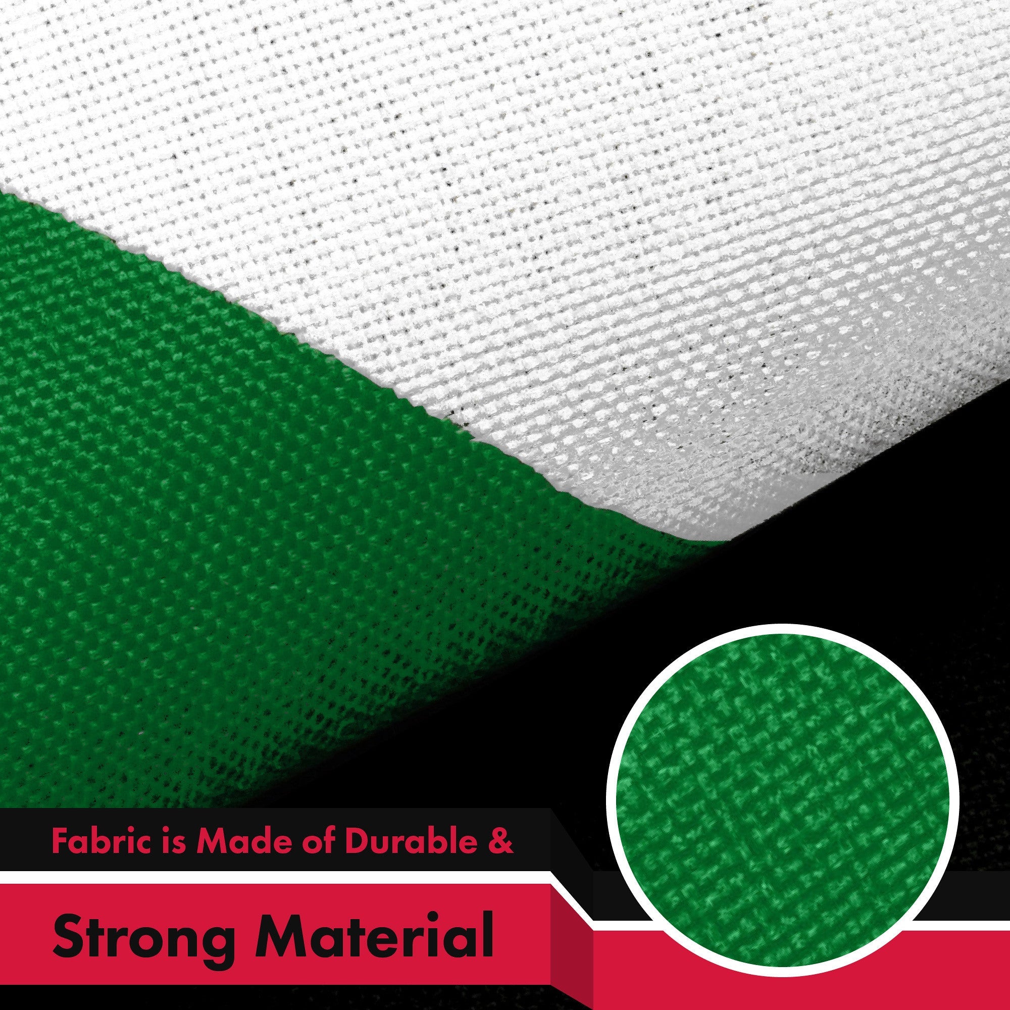 G128 Sudan Sudanese Flag | 3x5 Ft | LiteWeave Pro Series Printed 150D Polyester | Country Flag, Indoor/Outdoor, Vibrant Colors, Brass Grommets