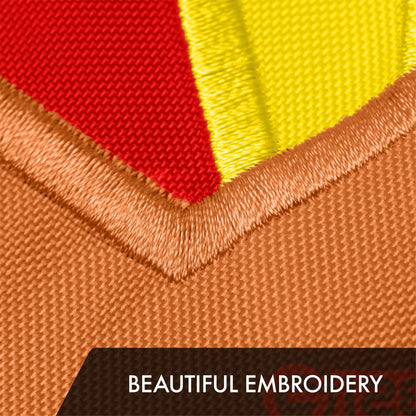 Arizona AZ State Flag | 2x3 Ft | ToughWeave Series Embroidered 300D Polyester | Embroidered Design, Indoor/Outdoor, Brass Grommets