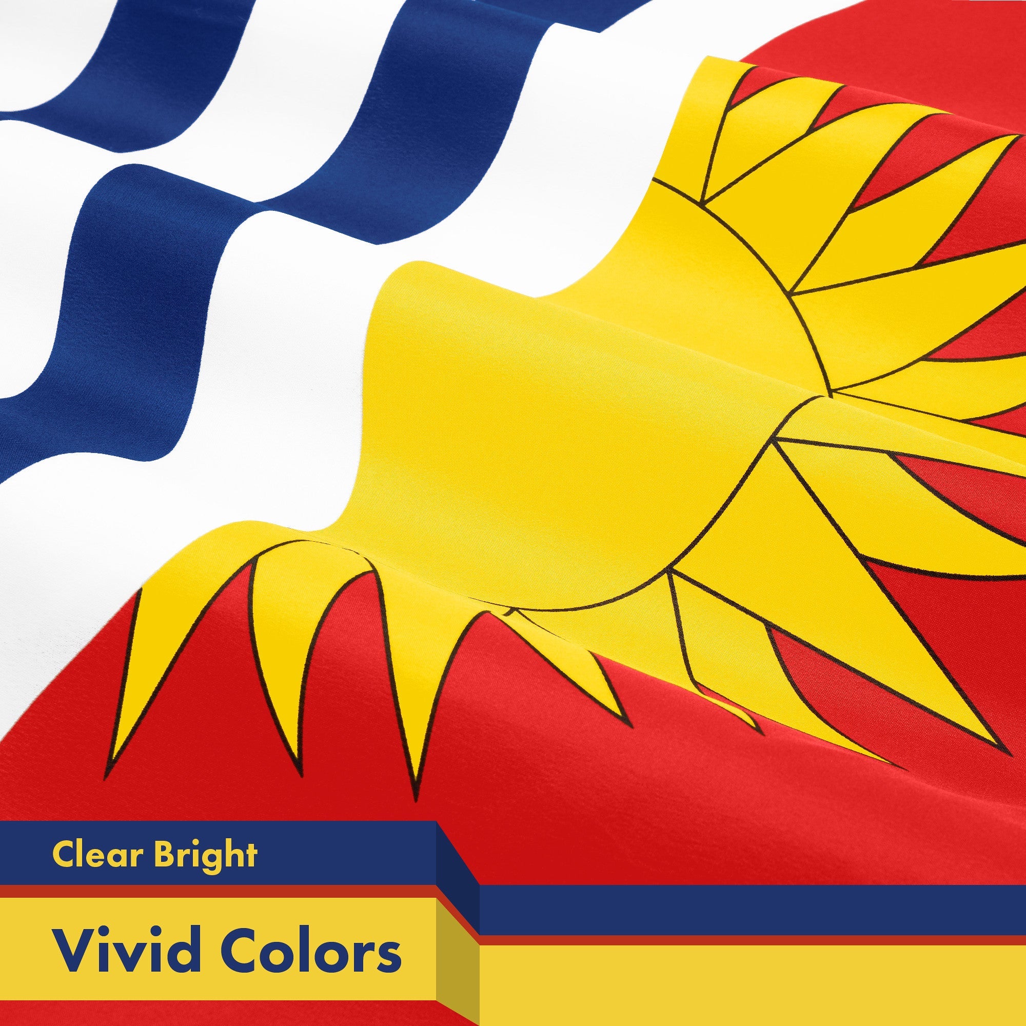 G128 Kiribati I-Kiribati Flag | 3x5 Ft | LiteWeave Pro Series Printed 150D Polyester | Country Flag, Indoor/Outdoor, Vibrant Colors, Brass Grommets