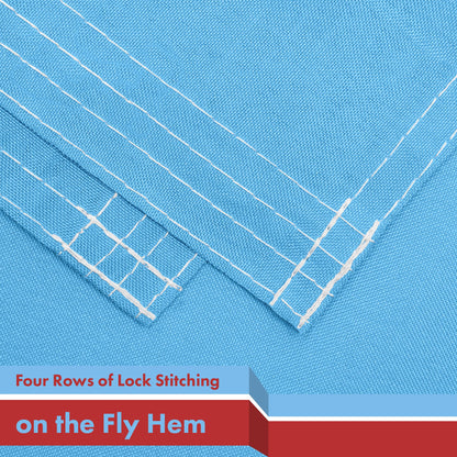 G128 Fiji Fijian Flag | 3x5 Ft | LiteWeave Pro Series Printed 150D Polyester | Country Flag, Indoor/Outdoor, Vibrant Colors, Brass Grommets