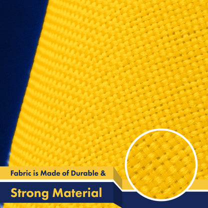 G128 Nauru Nauruan Flag | 3x5 Ft | LiteWeave Pro Series Printed 150D Polyester | Country Flag, Indoor/Outdoor, Vibrant Colors, Brass Grommets
