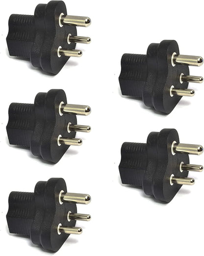 India Travel Adapter - Type D - Industrial Grade (IG-10)