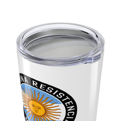 Argentina Resistencia Mission Flag Logo Tumbler 20oz White