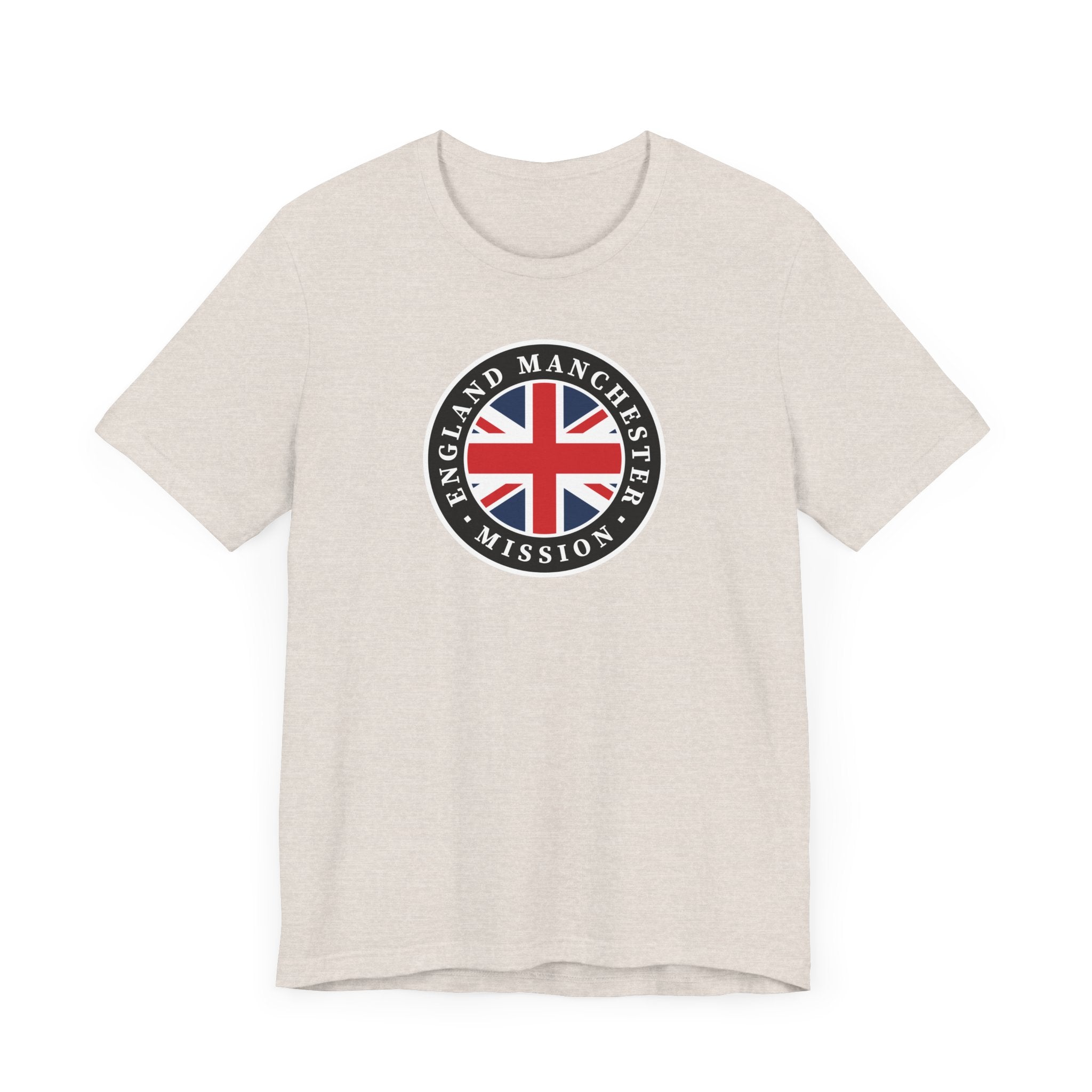 England Manchester Mission Flag Logo (Black Border) T-shirt