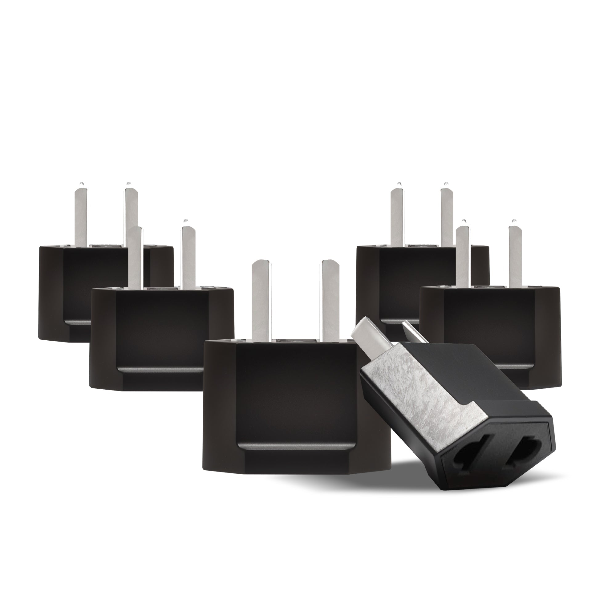 USA to Australia/China Plug Adapter - Non-Grounded (UP-6AU-12AU)