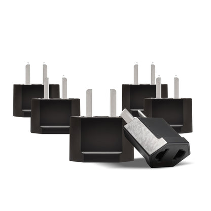 USA to Australia/China Plug Adapter - Non-Grounded (UP-6AU-12AU)