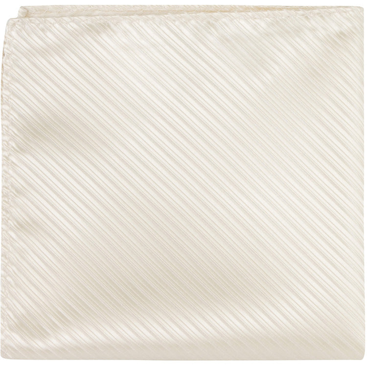 CL93 PS - Cream Pinstripe - Pocket Square