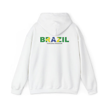 Brazil Teresina Mission Flag Title Back Hoodie