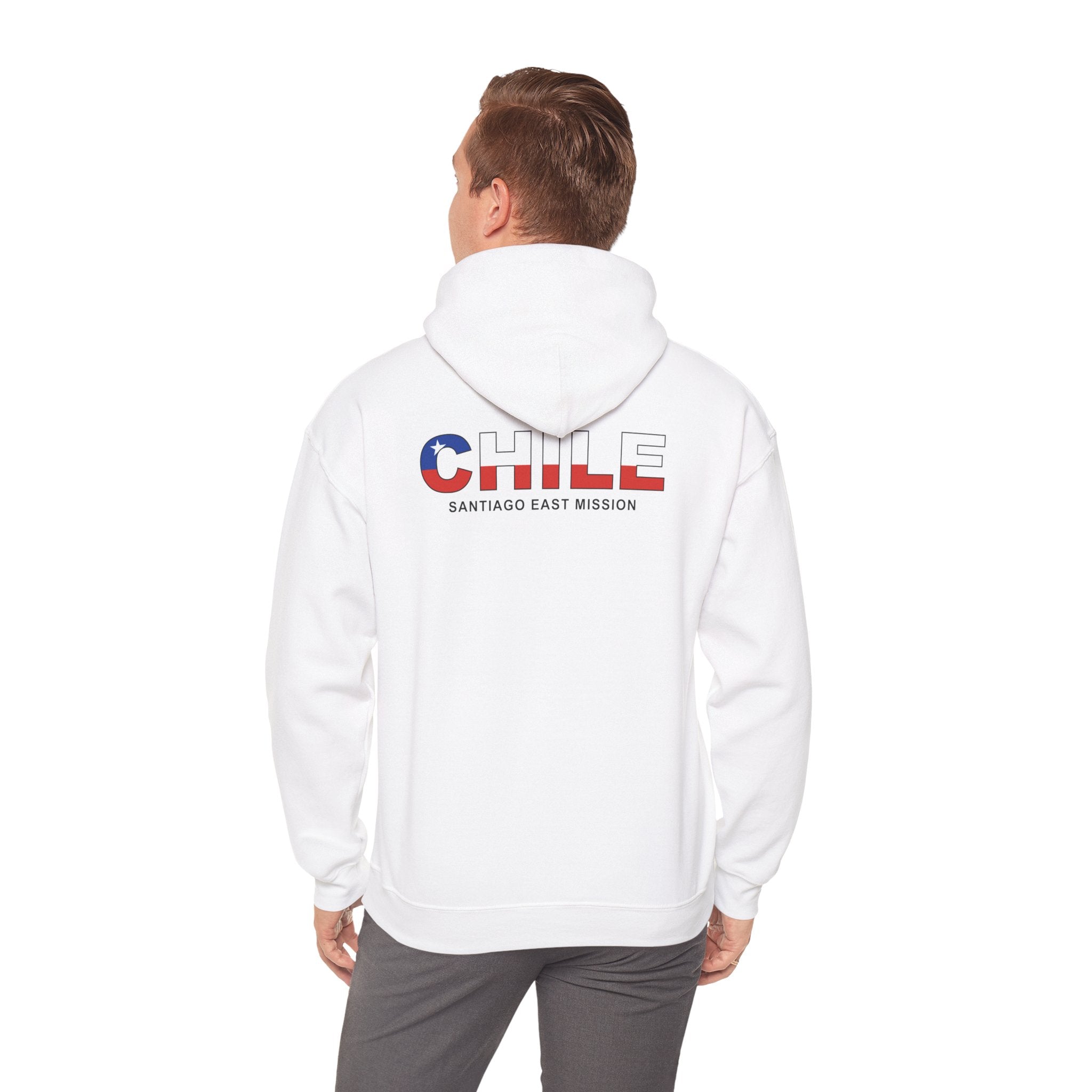 Chile Rancagua Mission Flag Title Back Hoodie