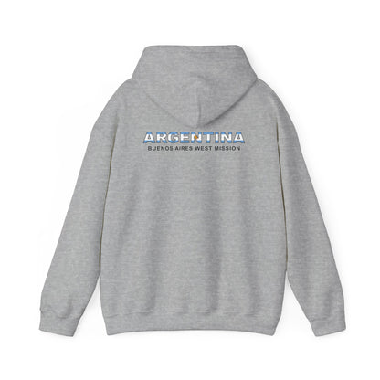 Argentina Buenos Aires West Mission Flag Title Back Hoodie