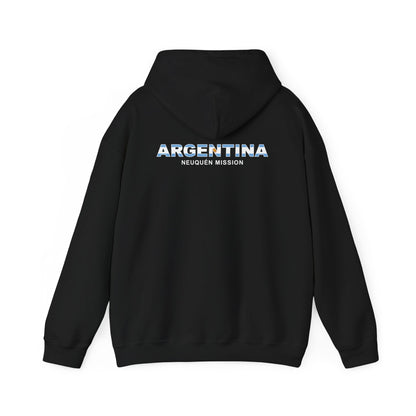 Argentina Neuquen Mission Flag Title Back Hoodie