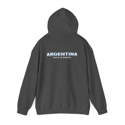 Argentina Santa Fe Mission Flag Title Back Hoodie