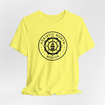 Adriatic North Mission Circular Monochrome Logo T-Shirt - Mission Wishlist - LDS Missionary Gift Store