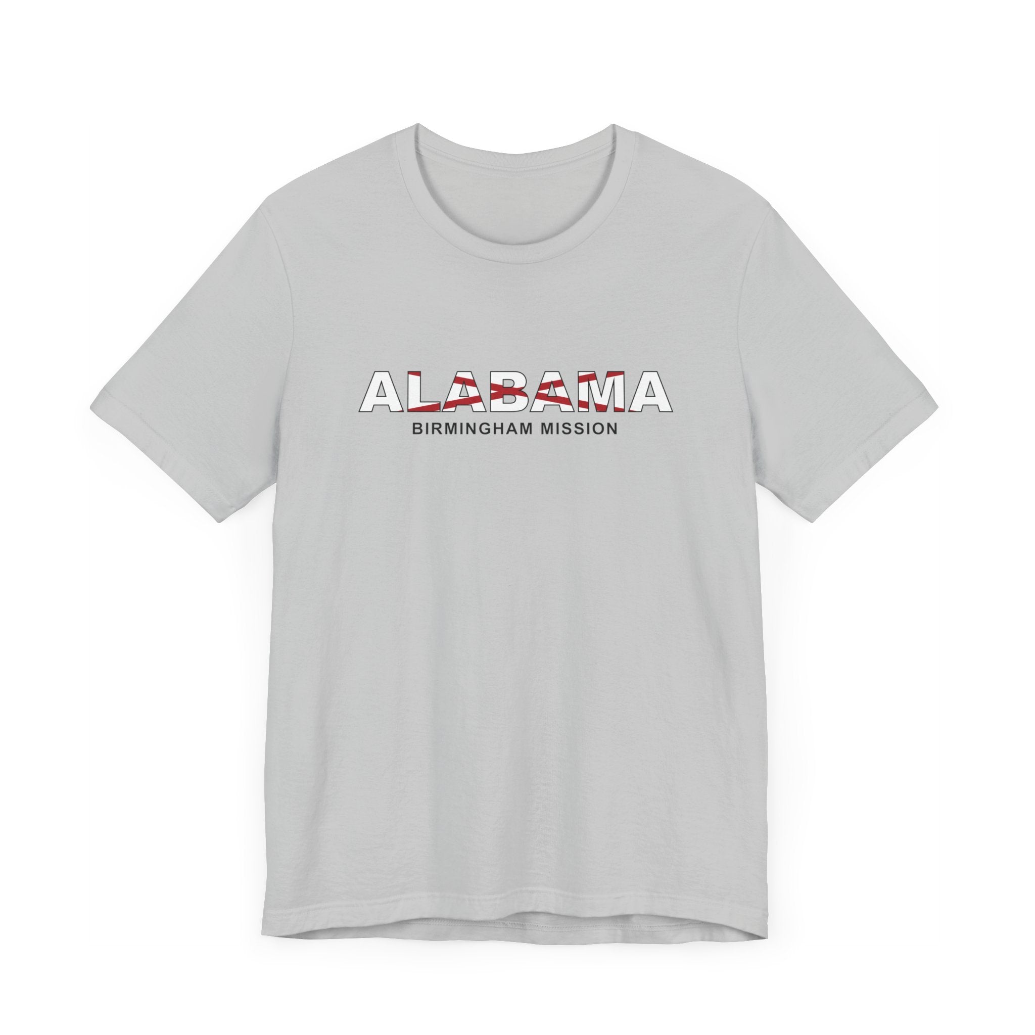 Alabama Birmingham Mission Flag Title T-shirt - Latter-Day Saint LDS Missionary Gift - Book of Mormon