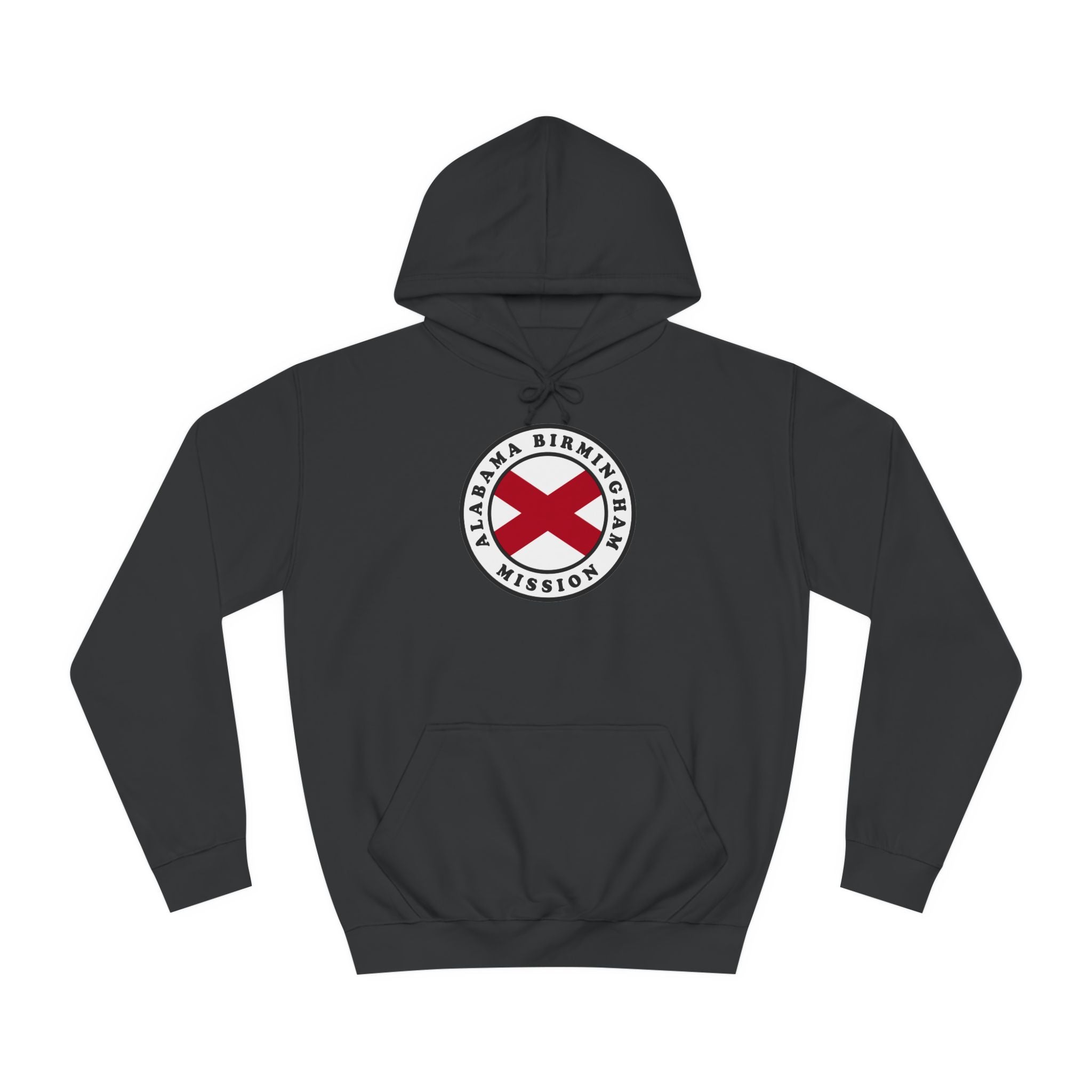 Alabama Birmingham Mission State Flag Logo (White Border) College Hoodie - Latter-Day Saint LDS Missionary Gift - Book of Mormon