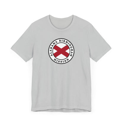 Alabama Birmingham Mission State Flag Logo (White Border) T-shirt - Latter-Day Saint LDS Missionary Gift - Book of Mormon