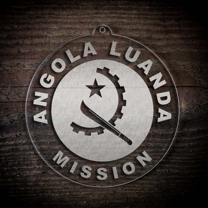 Angola Luanda Mission Christmas Ornament - Latter-Day Saint LDS Missionary Gift - Book of Mormon