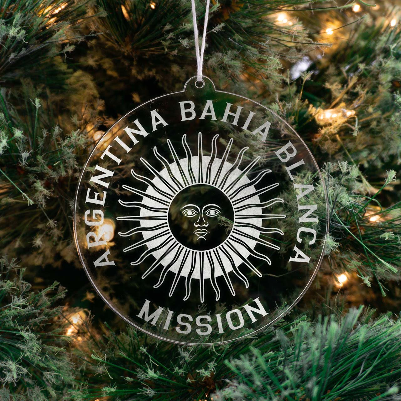 Argentina Bahia Blanca Mission Christmas Ornament - Latter-Day Saint LDS Missionary Gift - Book of Mormon