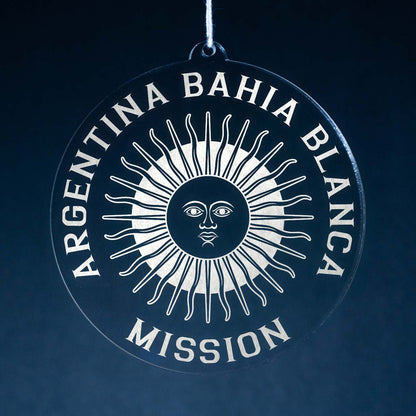 Argentina Bahia Blanca Mission Christmas Ornament - Latter-Day Saint LDS Missionary Gift - Book of Mormon