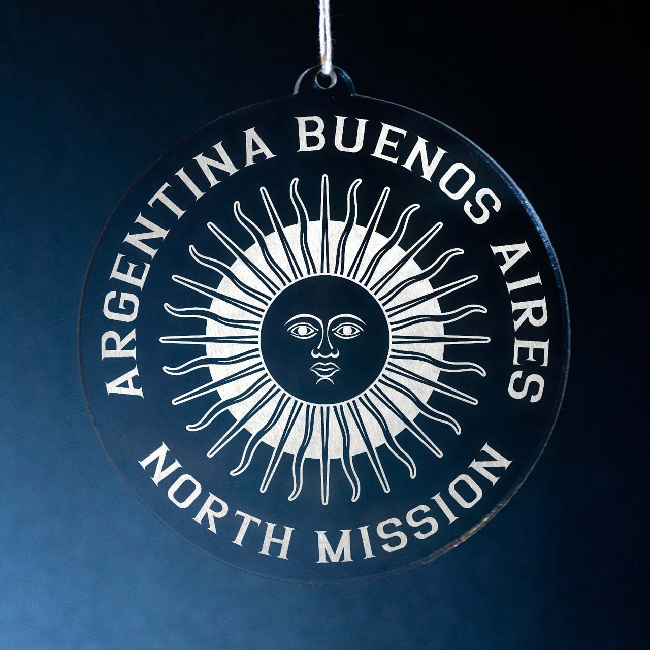 Argentina Buenos Aires North Mission Christmas Ornament - Latter-Day Saint LDS Missionary Gift - Book of Mormon