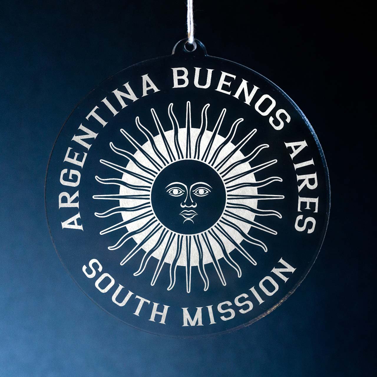 Argentina Buenos Aires South Mission Christmas Ornament - Latter-Day Saint LDS Missionary Gift - Book of Mormon