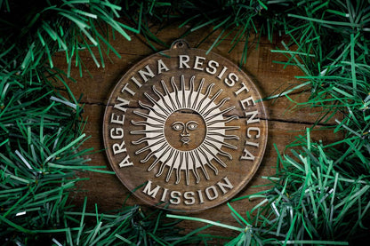 Argentina Resistencia Mission Christmas Ornament - Latter-Day Saint LDS Missionary Gift - Book of Mormon