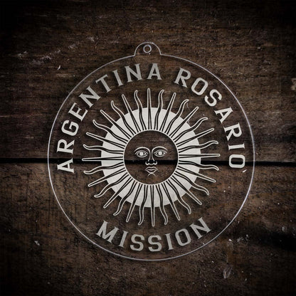 Argentina Rosario Mission Christmas Ornament - Latter-Day Saint LDS Missionary Gift - Book of Mormon