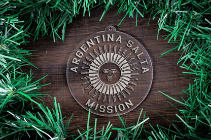 Argentina Salta Mission Christmas Ornament - Latter-Day Saint LDS Missionary Gift - Book of Mormon