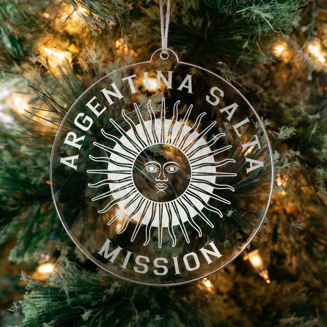 Argentina Salta Mission Christmas Ornament - Latter-Day Saint LDS Missionary Gift - Book of Mormon