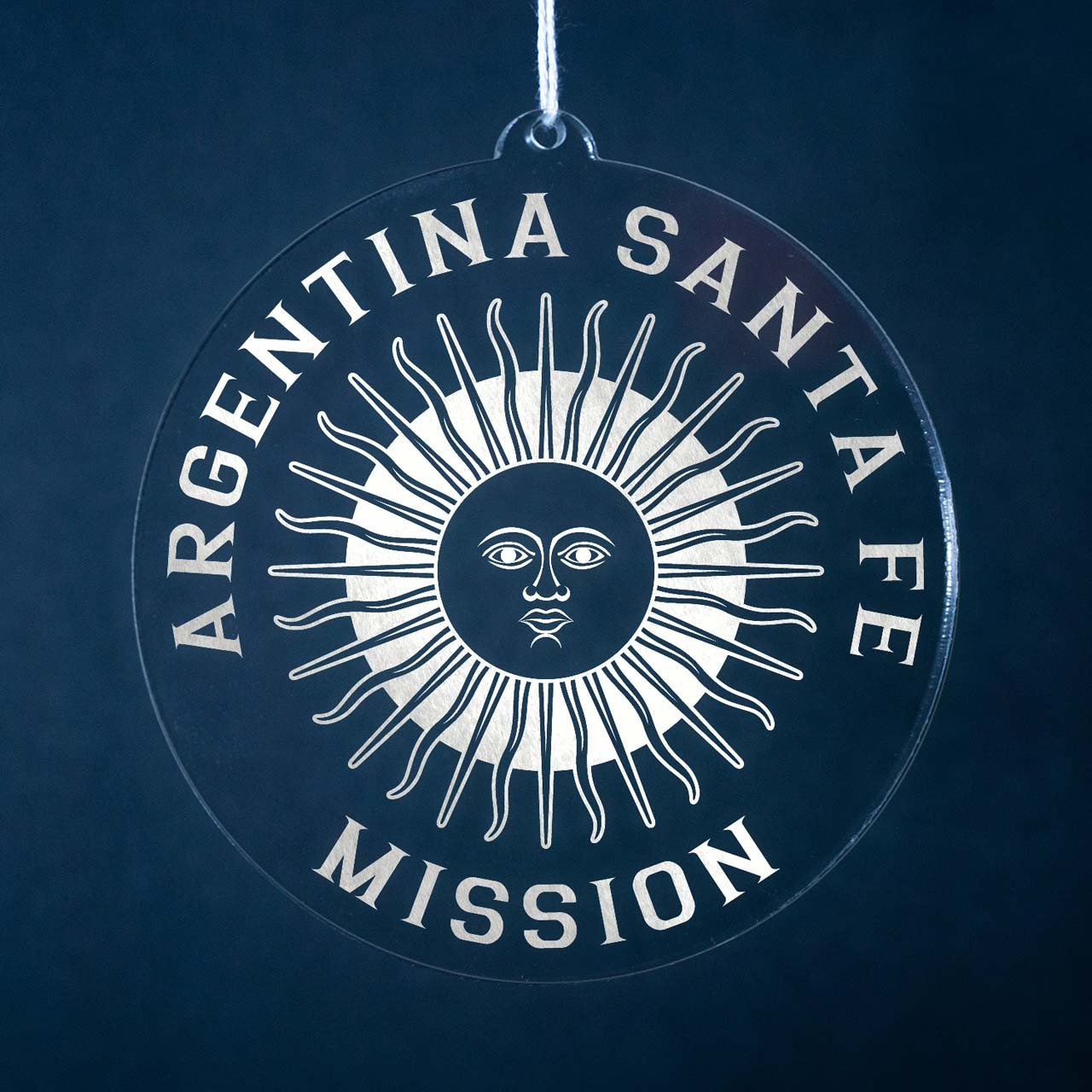 Argentina Santa Fe Mission Christmas Ornament - Latter-Day Saint LDS Missionary Gift - Book of Mormon