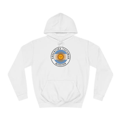 Argentina Tucuman Mission Flag Logo (White Border) College Hoodie - Latter-Day Saint LDS Missionary Gift - Book of Mormon