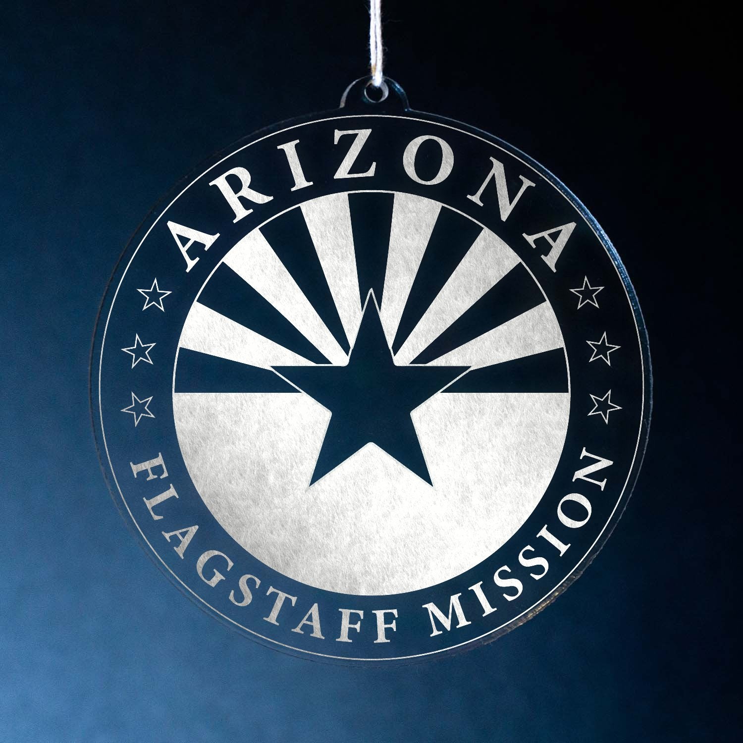 LDS Arizona Flagstaff Mission Christmas Ornament