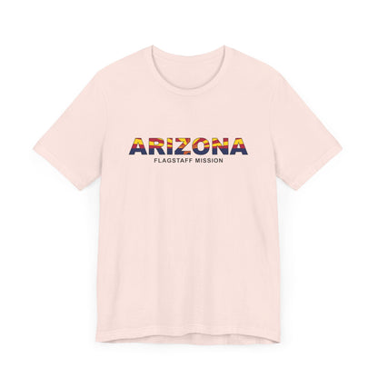 Arizona Flagstaff Mission Flag Title T-shirt - Latter-Day Saint LDS Missionary Gift - Book of Mormon