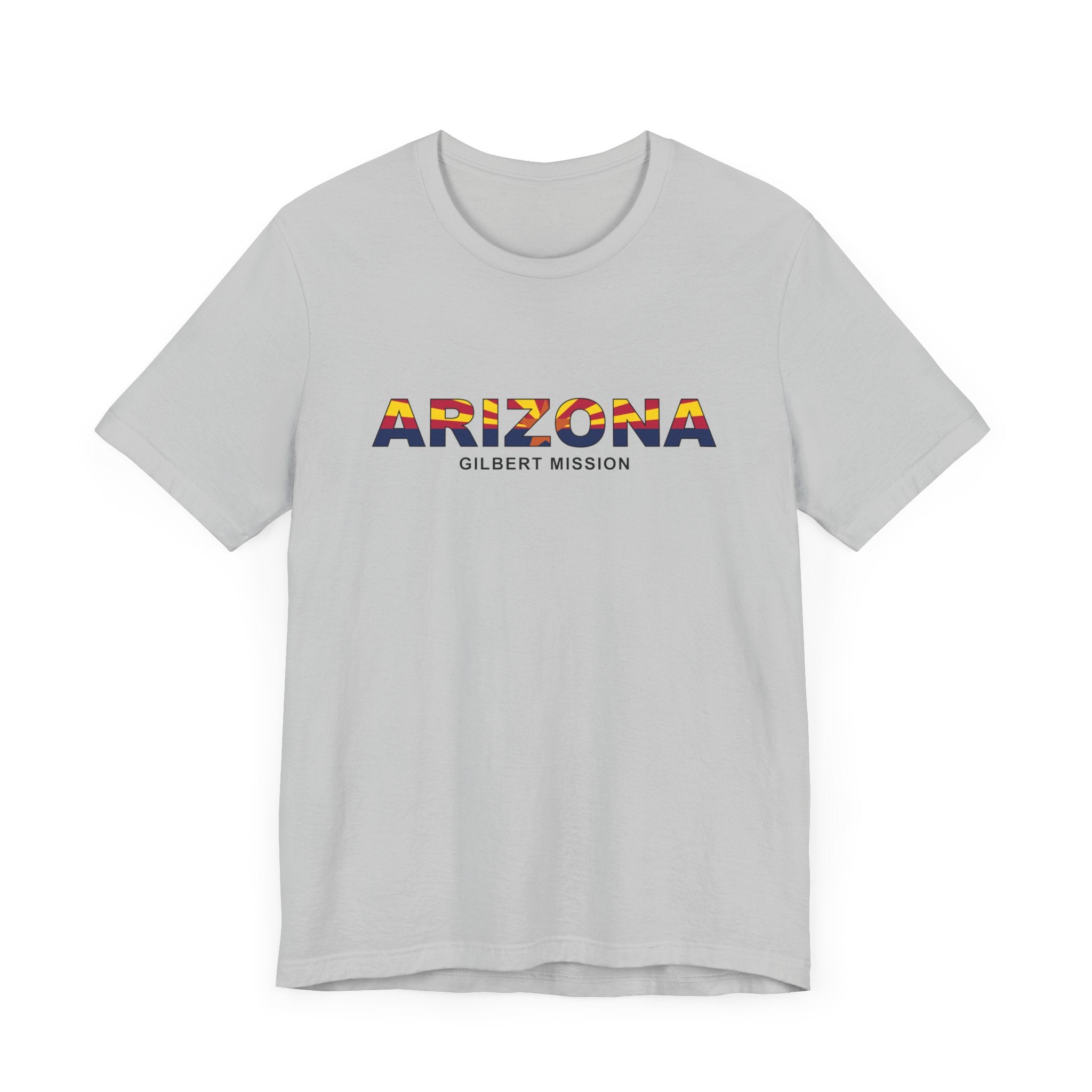 Arizona Gilbert Mission Flag Title T-shirt - Latter-Day Saint LDS Missionary Gift - Book of Mormon