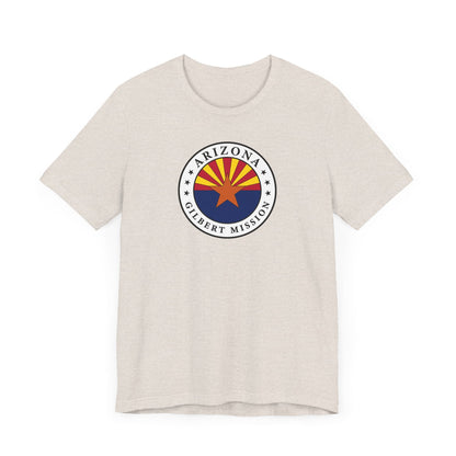 Arizona Gilbert Mission State Flag Logo (White Border) T-shirt - Latter-Day Saint LDS Missionary Gift - Book of Mormon