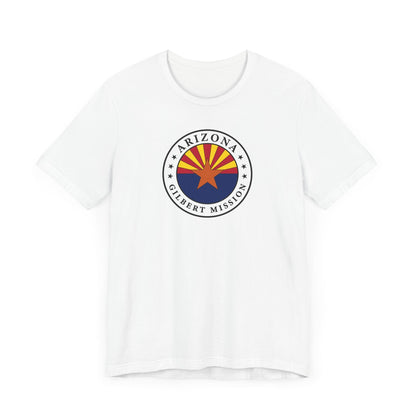 Arizona Gilbert Mission State Flag Logo (White Border) T-shirt - Latter-Day Saint LDS Missionary Gift - Book of Mormon