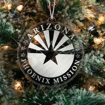 Arizona Phoenix Mission Christmas Ornament - Latter-Day Saint LDS Missionary Gift - Book of Mormon