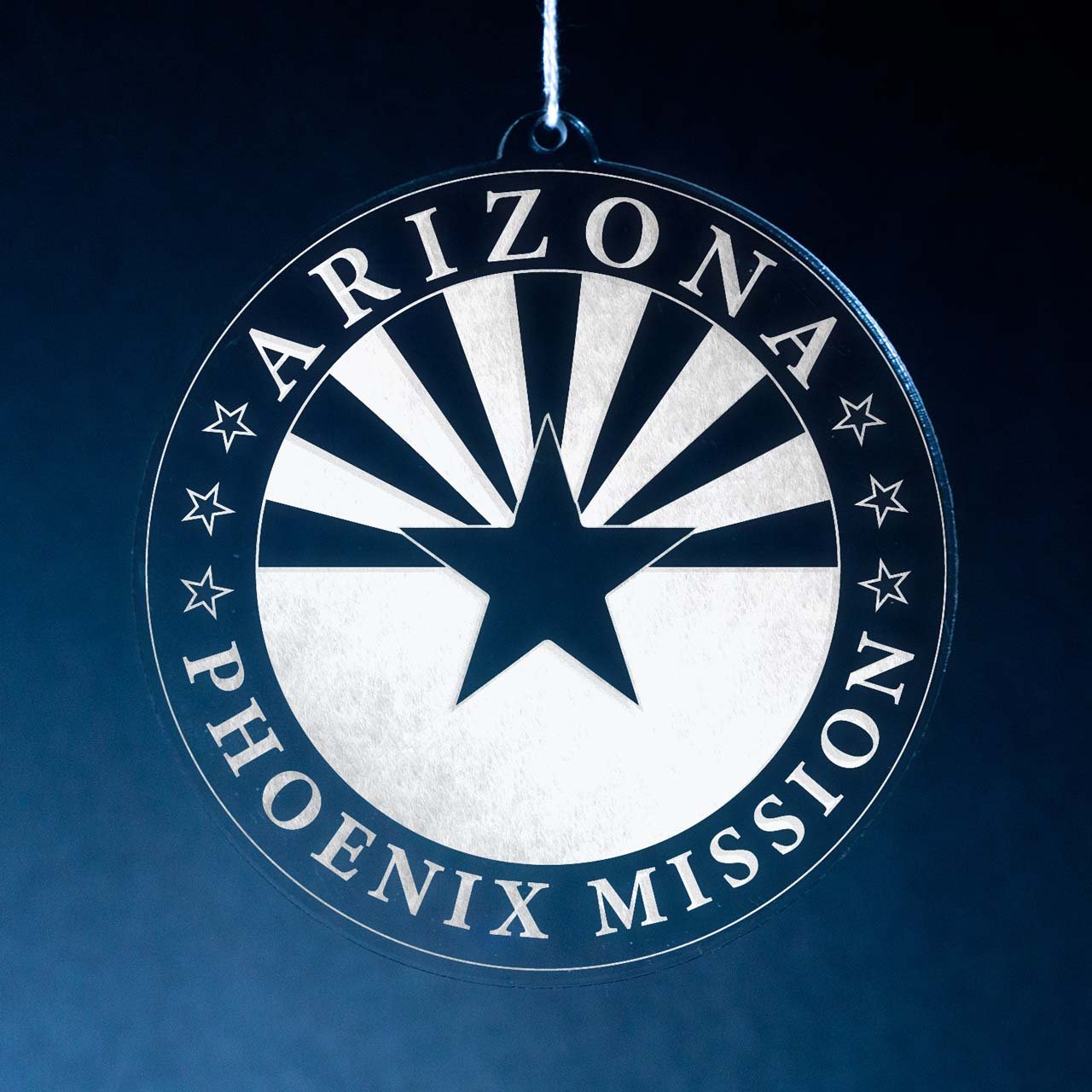 Arizona Phoenix Mission Christmas Ornament - Latter-Day Saint LDS Missionary Gift - Book of Mormon