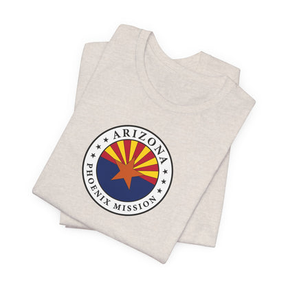 Arizona Phoenix Mission State Flag Logo (White Border) T-shirt - Latter-Day Saint LDS Missionary Gift - Book of Mormon