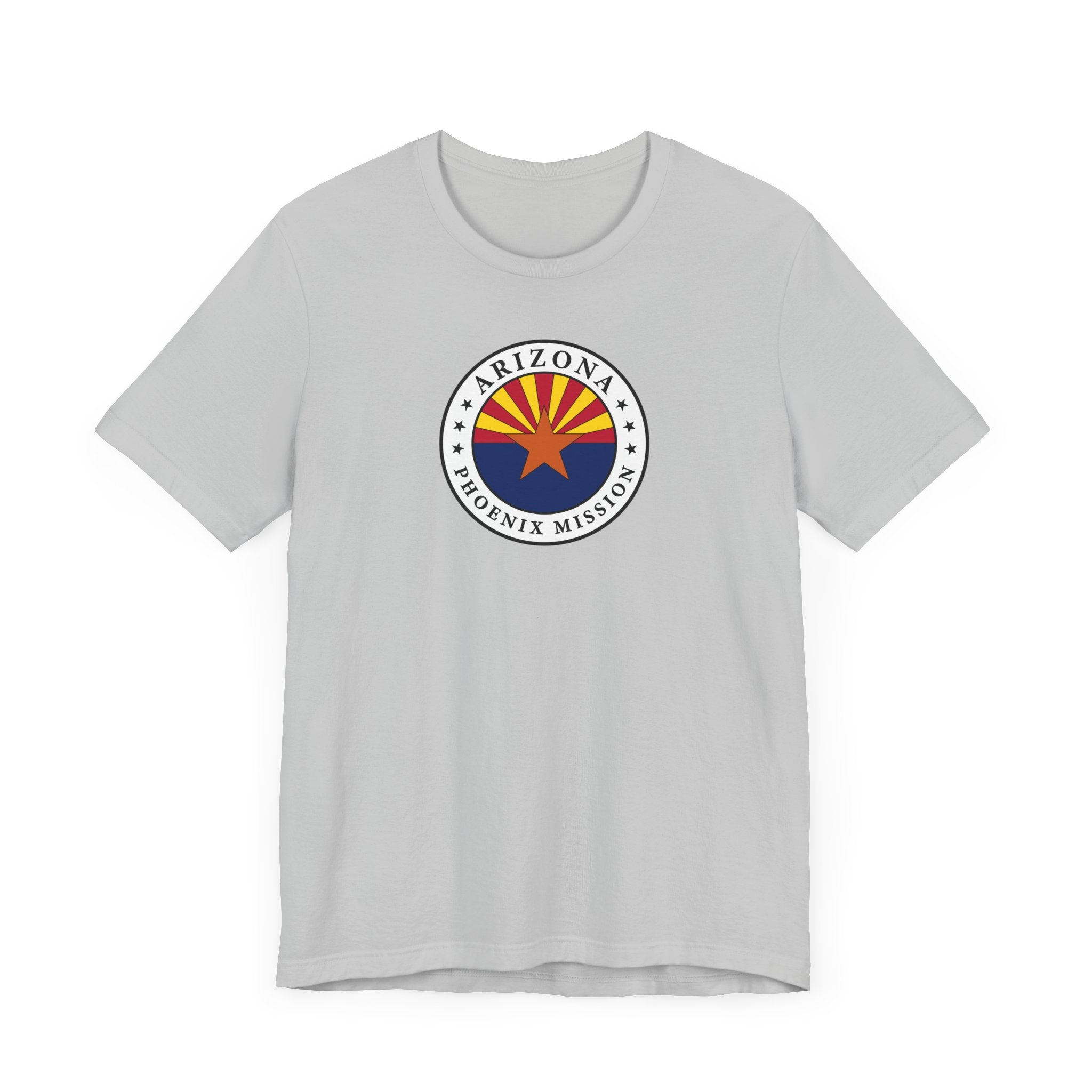 Arizona Phoenix Mission State Flag Logo (White Border) T-shirt - Latter-Day Saint LDS Missionary Gift - Book of Mormon