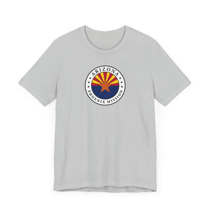 Arizona Phoenix Mission State Flag Logo (White Border) T-shirt - Latter-Day Saint LDS Missionary Gift - Book of Mormon