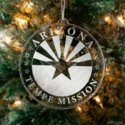 Arizona Tempe Mission Christmas Ornament - Latter-Day Saint LDS Missionary Gift - Book of Mormon