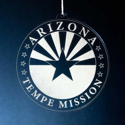 Arizona Tempe Mission Christmas Ornament - Latter-Day Saint LDS Missionary Gift - Book of Mormon