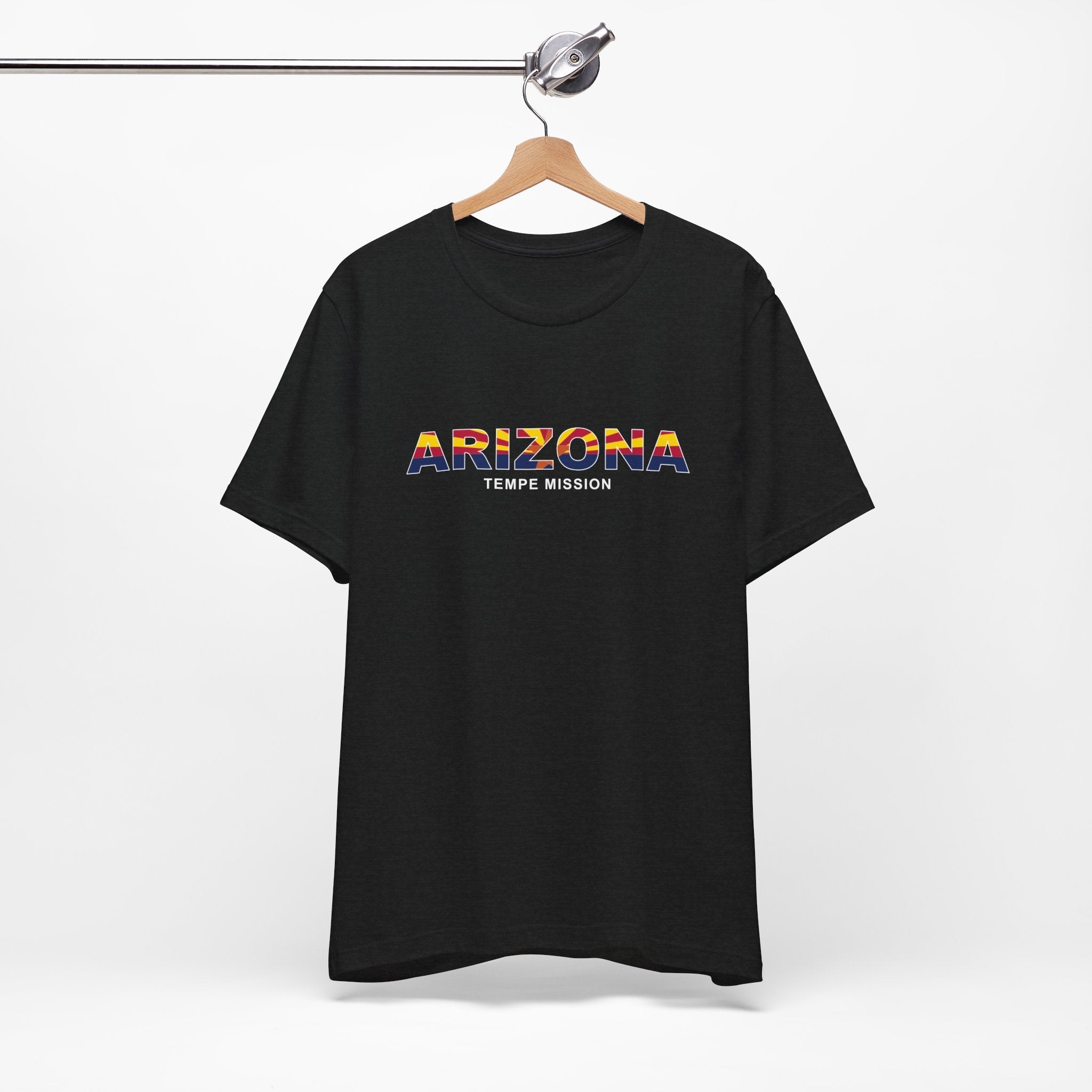 Arizona Tempe Mission Flag Title T-shirt - Latter-Day Saint LDS Missionary Gift - Book of Mormon