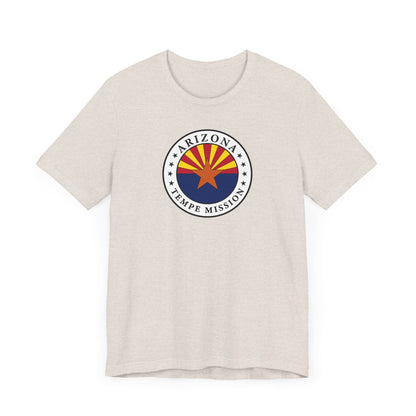 Arizona Tempe Mission State Flag Logo (White Border) T-shirt - Latter-Day Saint LDS Missionary Gift - Book of Mormon