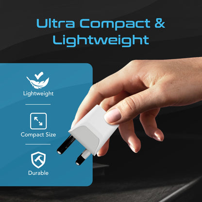 South Africa Adapter Plug Combo Type M, G | Dual USB - African Combo (CTU-7-10L)