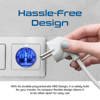 Ceptics Small Size Worldwide International Travel Plug Adapter Kit- 150+ Countries (UP-3K-1)