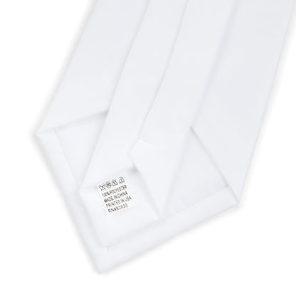 Atlanta Georgia Temple Patterned Neck Tie for Elders (Black) - Mission Wishlist - LDS Missionary Gift Store