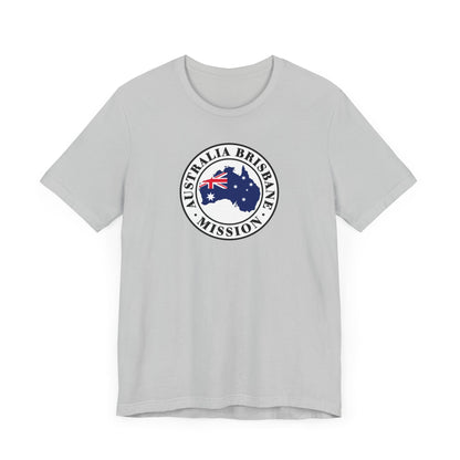 Australia Brisbane Mission Flag Logo (White Border) T-shirt - Latter-Day Saint LDS Missionary Gift - Book of Mormon